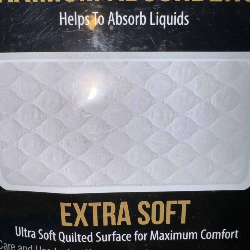 Gorilla Grip Maximum Absorbency Incontinence Pad Machine Washable Slip-Resistant
